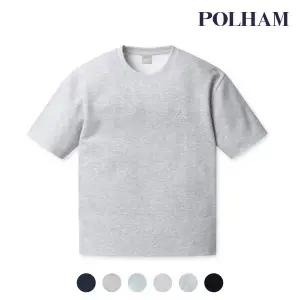 [폴햄][폴햄] 남여공용 알래스카 더블니트 반팔 티셔츠_PHD2TR3040