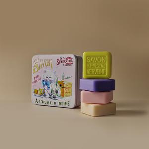 라사본느리드니옹 프랑스 자연유래 클렌징 비누 대형틴케이스 400g