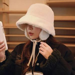 귀달이 벙거지모자 여자 겨울 방한모 니트 털모자
