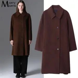 [하프클럽/]울 사이드 버튼 핸드메이드 코트