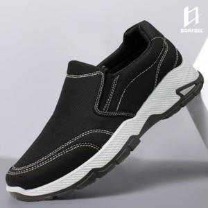 본필 남성 발편한 인조가죽 메쉬 캐주얼 러닝화 운동화 BR187