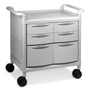 [오너클랜]서랍카트-2004E 이동식카트 병원 서랍트롤리 대형웨건