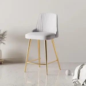 아트박스/가구느낌 시엘벨벳골드바체어 아일랜드식탁 홈바의자