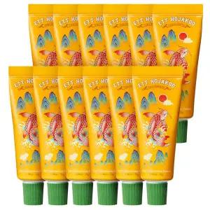 [엣 호작도] 시린이 개선 고불소 치약_약리도 30g x 12개 /등용문 치약,수능 졸업 입학 선물 AJONA아조...