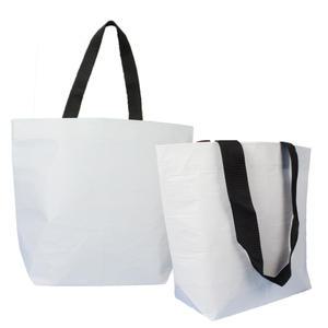 리유저블백 (중)오픈형 쇼퍼백 보조가방 타포린백 방수백