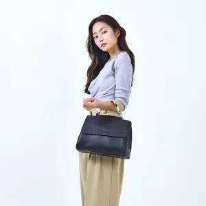 프리미엄 천연 소가죽 3way 데일리 소프트 싱글 플랩백 직장인, 대학생, 여행, 데이트, 하객룩, 중요한 모임, 데일리룩