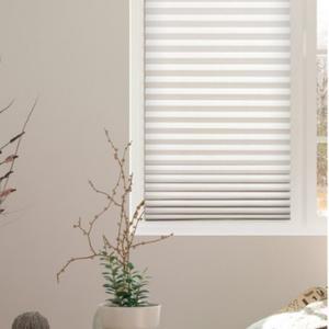 코멧 셀프 암막 블라인드 화이트 그레이