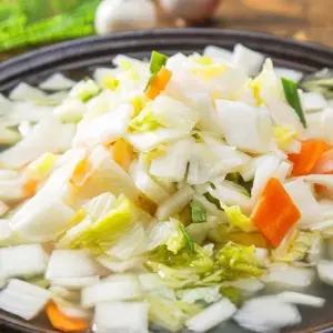 [밥에는김치] 국산 새콤달콤 나박물김치 1kg