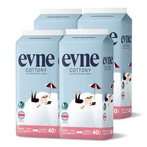 이브네 프리미엄 코트니 롱라이너 팬티라이너 40매x4팩