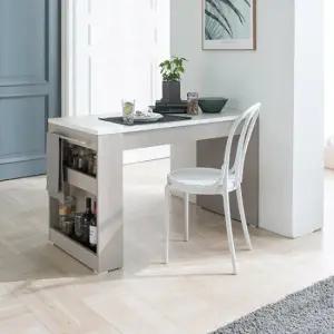 [삼익가구]스톰 4인용 마블 수납식탁