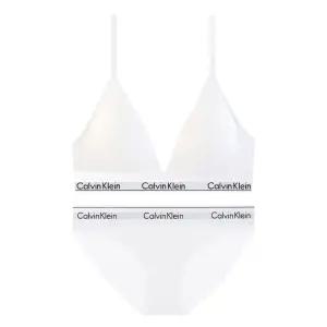 캘빈클라인 언더웨어 CK 여성 브라렛+팬티 세트 QF5650+F3787 WHITE