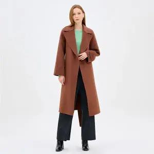 [하프클럽/S쏠레지아]에스쏠레지아 래글런 슬리브 롱 핸드메이드 코트 SONBZH