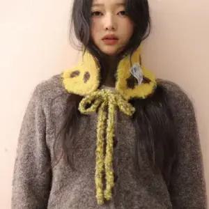 니트 여성 방한 털모자 귀마개 귀도리 겨울 보온 선물 가을 퐁퐁 크사밴