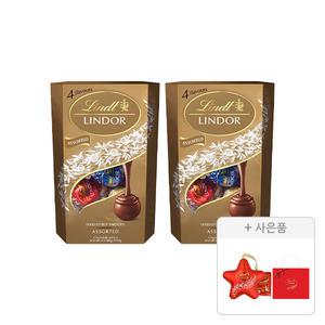 농심 린도볼 어쏘티드 200g, 2개 + 증정(린트 오너먼트, 1개 + 쇼핑백, 1개)