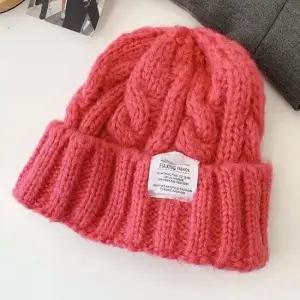 니트 비니 12니트비니-퍼플 꽈배기모양 커플 등산