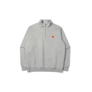 [코닥어패럴] 에센셜 에버라이트 반집업 맨투맨 MELANGE GREY 937782