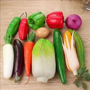 가짜 야채 모형 음식 실물 진열 과일 세트 인공 소품 마트 장식 모조