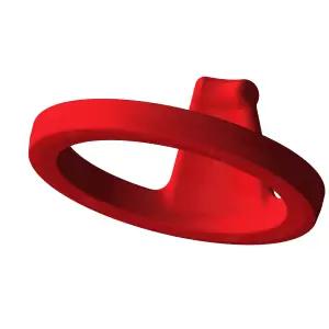 iSi 고메 채찍 및 써모 채찍과 함께 사용할 수 있는 북미 교체용 헤드 개스킷 빨간색