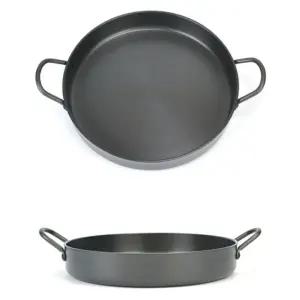 [제이프로젝]경질 곱창 닭갈비 불판 볶음팬 40.5x5.5cm 14호 닭갈비철판 닭갈비판 닭갈비팬 곱창팬 떡볶이