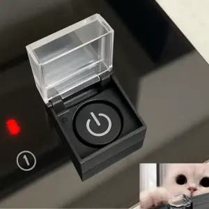 PC 보호 누름 커버 방지 인덕션 예방 버튼 안전 덮개 고양이 화재 스위치 버튼 전원 방지