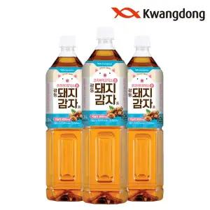 [광동제약][무료배송] 광동 돼지감자차 1.5L x 12pet (라벨랜덤)