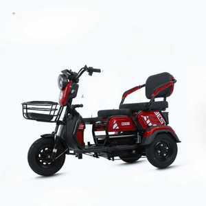 3륜 전기오토바이 2인 경량 세발 바이크 배달 스쿠터