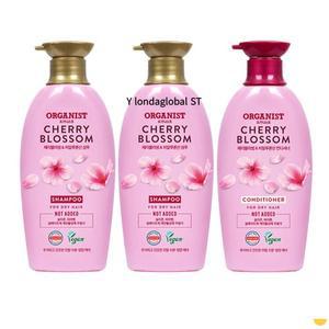 오가니스트 체리블라썸 샴푸 컨디셔너 세트 수분케어