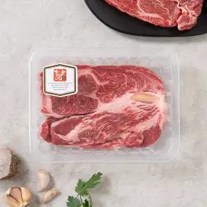 횡성축협한우 등심 구이용 1등급 (100g) (팩)