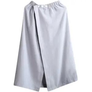 마사지가운 에스테틱 탑 마사지 왁싱 관리실 가운 미용 화이트