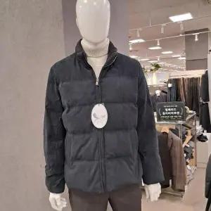 [트레몰로] HC09 네이비 덕 점퍼 24FW 겨울 남성 오리털 스웨이드 더블 스티치 퀼 (S43185572)