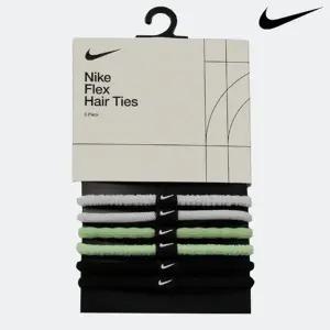 [나이키] 플렉스 헤어 타이 헤어밴드 6팩 (FZ7441-130)