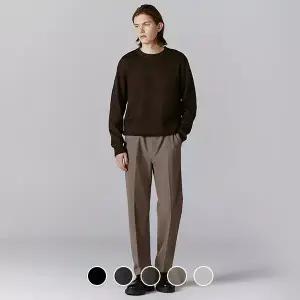 113915 남자 기모 테이퍼드핏 슬랙스