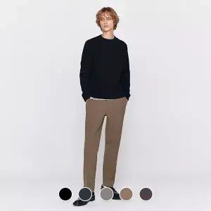 115915 브러시드 테이퍼드 히든밴딩 슬랙스