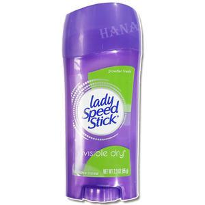 레이디 스피드 스틱 65g 파우더 후레쉬 데오드란트 콜게이트  lady speed stick