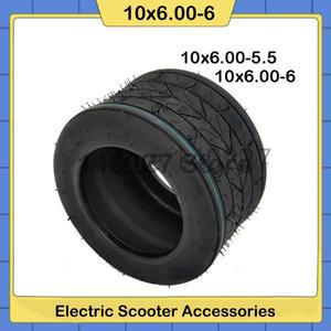 10 인치 10x6.00-6 10X6.00-5.5 소형 할리 바이크 오토바이 전기 스쿠터 모터 특수 튜브리스 타이어 용 진