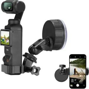 DJI OSMO 포켓 3 액션 6 360 인스타 X5 고 울트라 카메라 액세서리 휴대폰 POV 홀더 스탠드 퀵 잠금 기능
