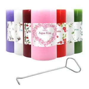 올레비엔 아로마캔들 필라향초 3개 윅디퍼