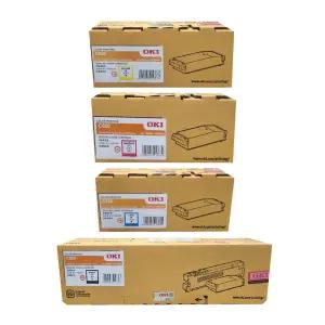 오키 C650DNL 토너카트리지 순정품 4색1세트