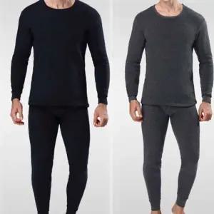 [하프클럽/]기모 2컬러 남성 발열 내복 세트 홈웨어 잠옷 코디 발