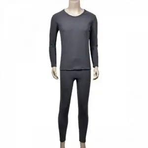 [하프클럽/]착용감의 따뜻하고 우수한 남성 기모 9부 내의 상하의