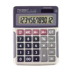 펜맨 전자계산기 PD-330 사무용 데스크용 일반