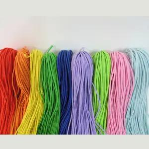 칼라 고무줄 벌크 (약)3mm 70야드 / 둥근 공예용 밴드