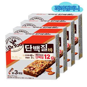 닥터유 단백질바 3팩x4케이스