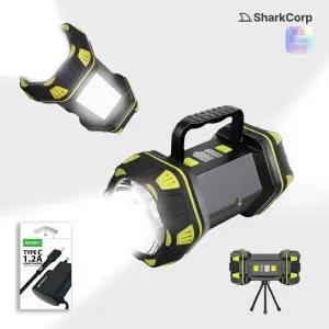 C타입 다용도 겸용 캠핑후레쉬 충전식 LED 손전등 서치라이트 낚시 작업용