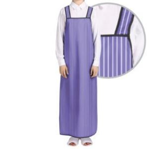 퍼플 대형 H형앞치마 방수앞치마 롱앞치마 업소앞치마 식당앞치마 급식실앞치마