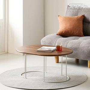 코인 800모던 타원형 거실 소파 테이블