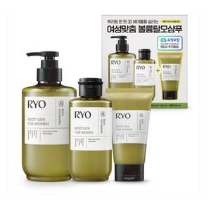 려 루트젠 탈모샴푸 대용량 약산성 여성 비건 볼륨 두피 단백질 515ml 242ml 100ml