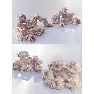 딜러스단독 산호 성형락 자연 석재 해수어항 말미잘은 가공락 산호초 작다 어항 수조꾸미기