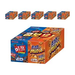 오리온 미쯔&초코칩미니 12입(미쯔6p+초코칩미니6p), 6개