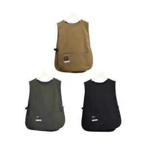 [이거찜] 조끼형 앞치마 앞치마 유치원 인쇄가능 카페 바리스타 업소용앞치